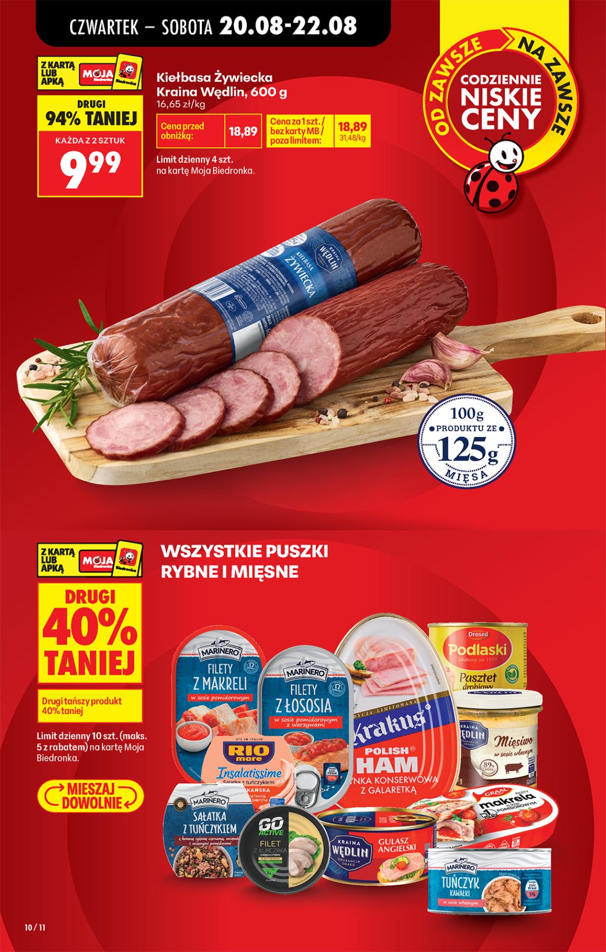 Leták Biedronka Polsko 20.8.-26.8.2026 strana 12