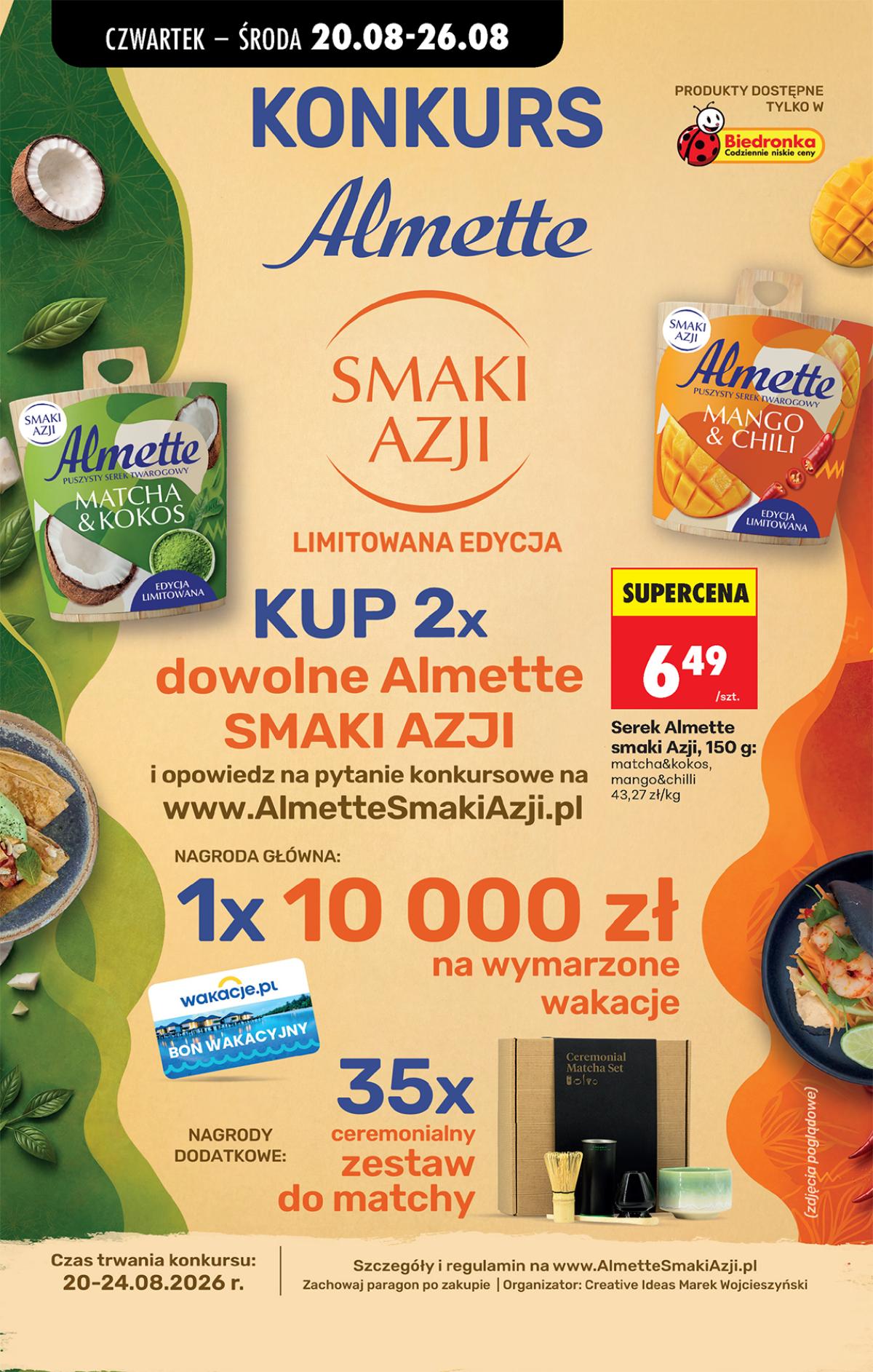 Leták Biedronka Polsko 20.8.-26.8.2026 strana 56