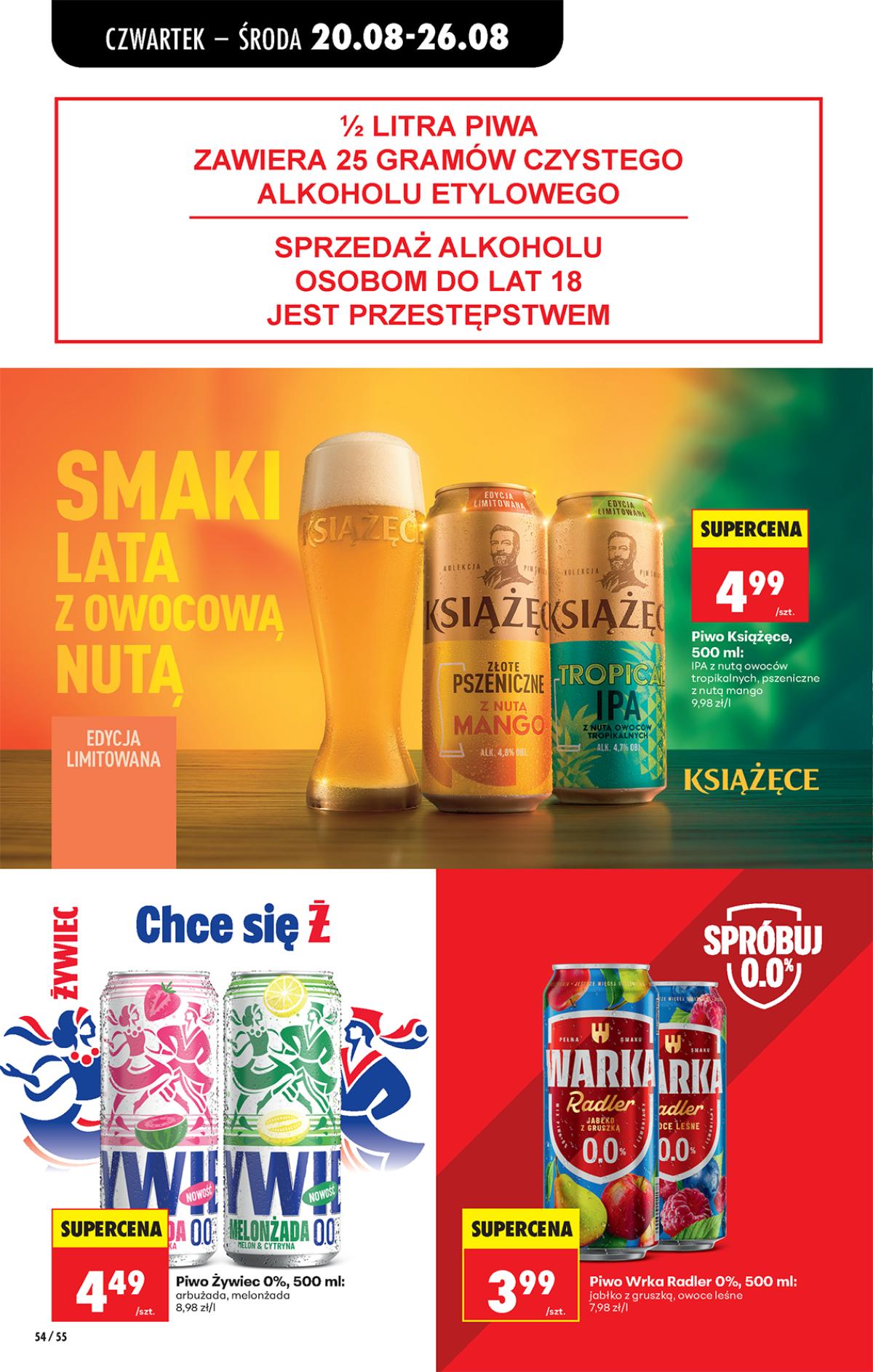 Leták Biedronka Polsko 20.8.-26.8.2026 strana 72