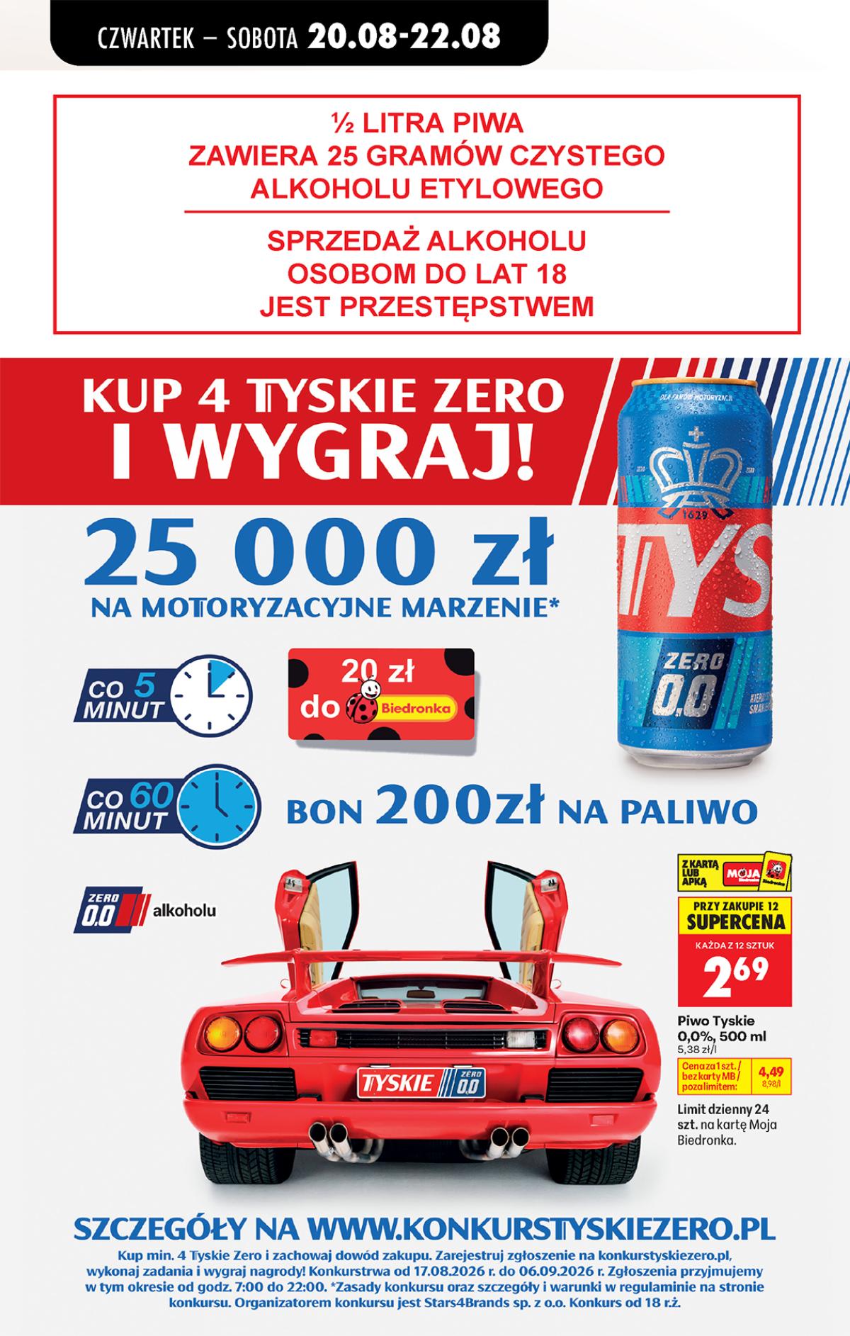 Leták Biedronka Polsko 20.8.-26.8.2026 strana 86