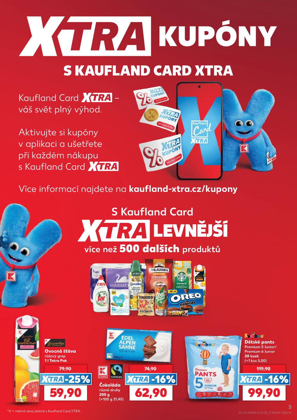 Leták Kaufland - Kaufland XTRA 26.8. - 1.9. - strana 3