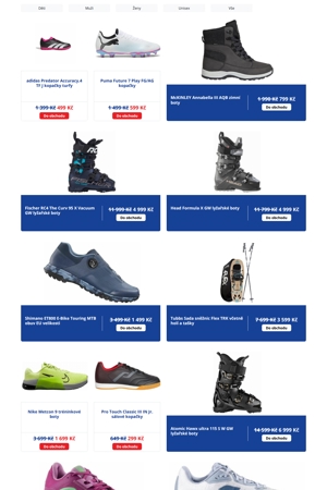 Intersport Boty - 21. 8. 2026