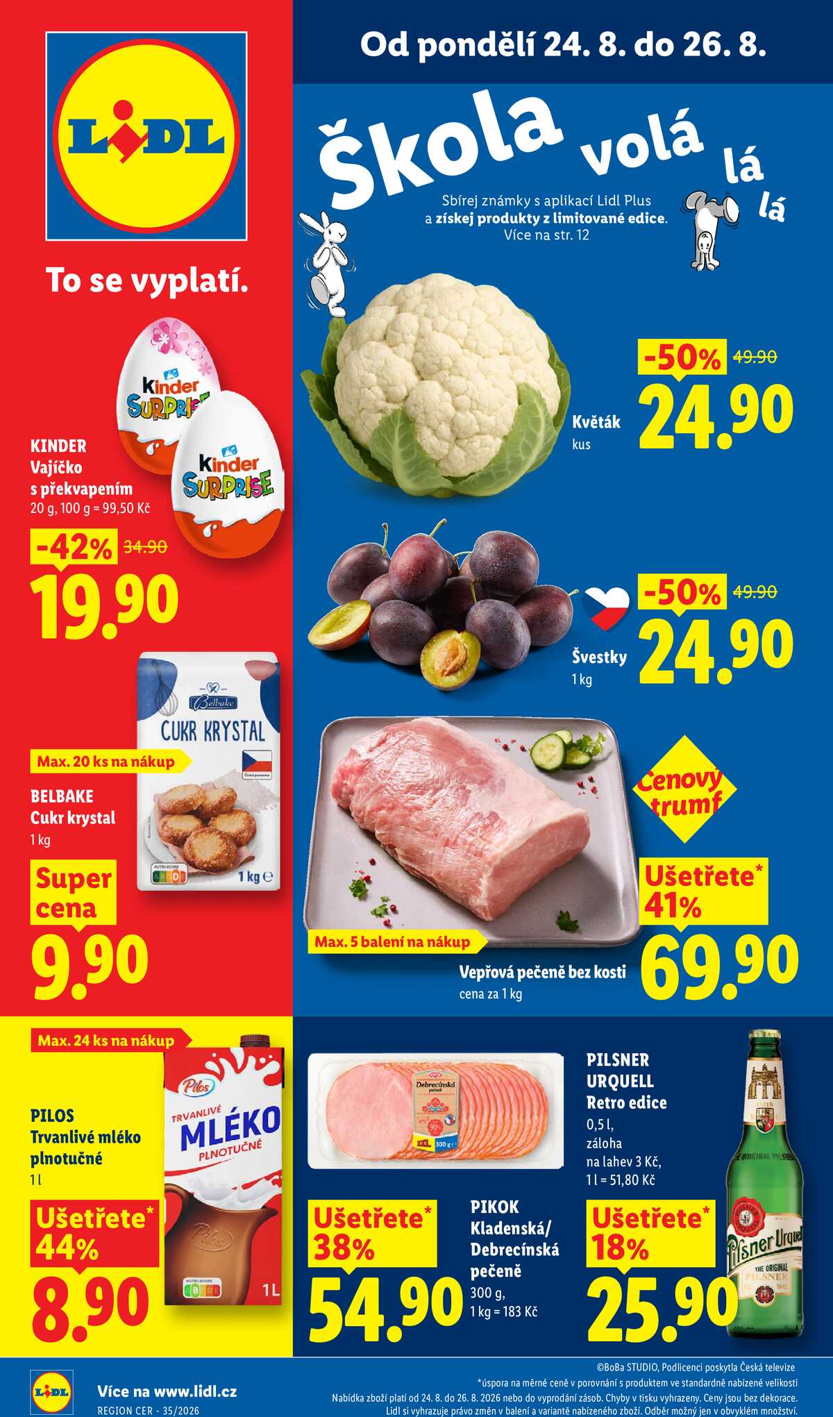 Lidl od 24.8. do 26.8.2026 strana 1