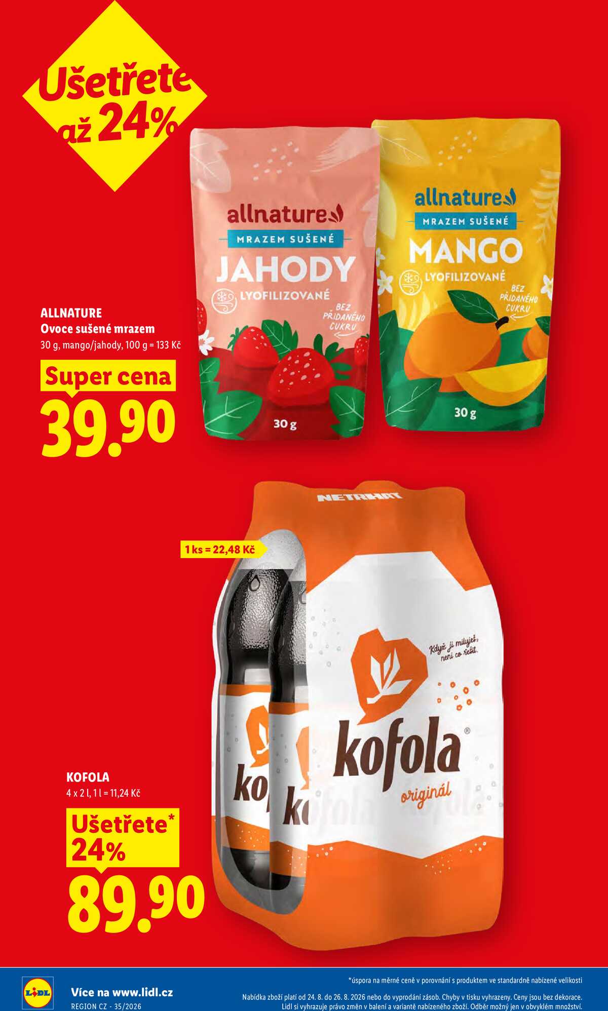 Lidl od 24.8. do 26.8.2026 strana 10