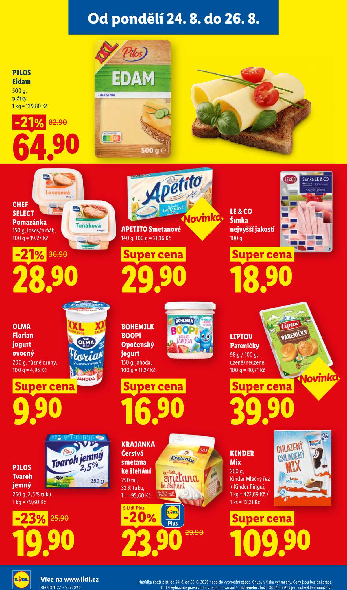 Lidl od 24.8. do 26.8.2026 strana 26