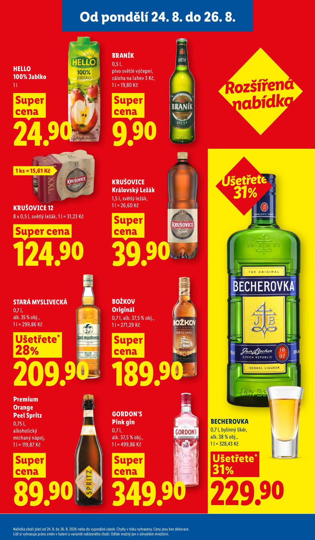 Lidl od 24.8. do 26.8.2026 strana 32