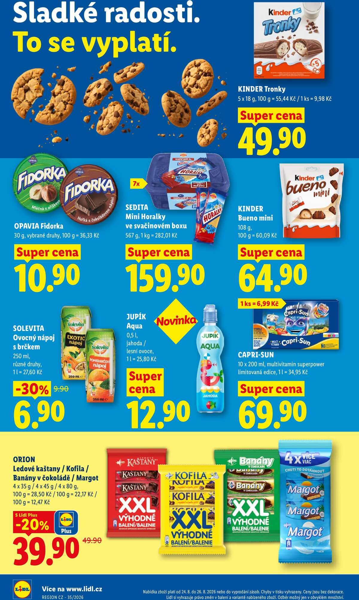 Lidl od 24.8. do 26.8.2026 strana 34