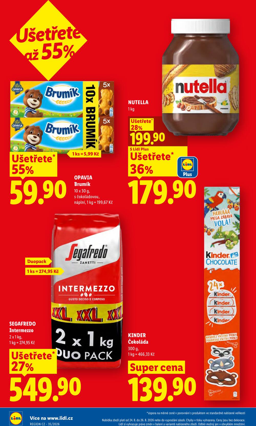 Lidl od 24.8. do 26.8.2026