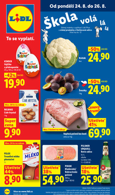 Lidl od 24.8. do 26.8.2026
