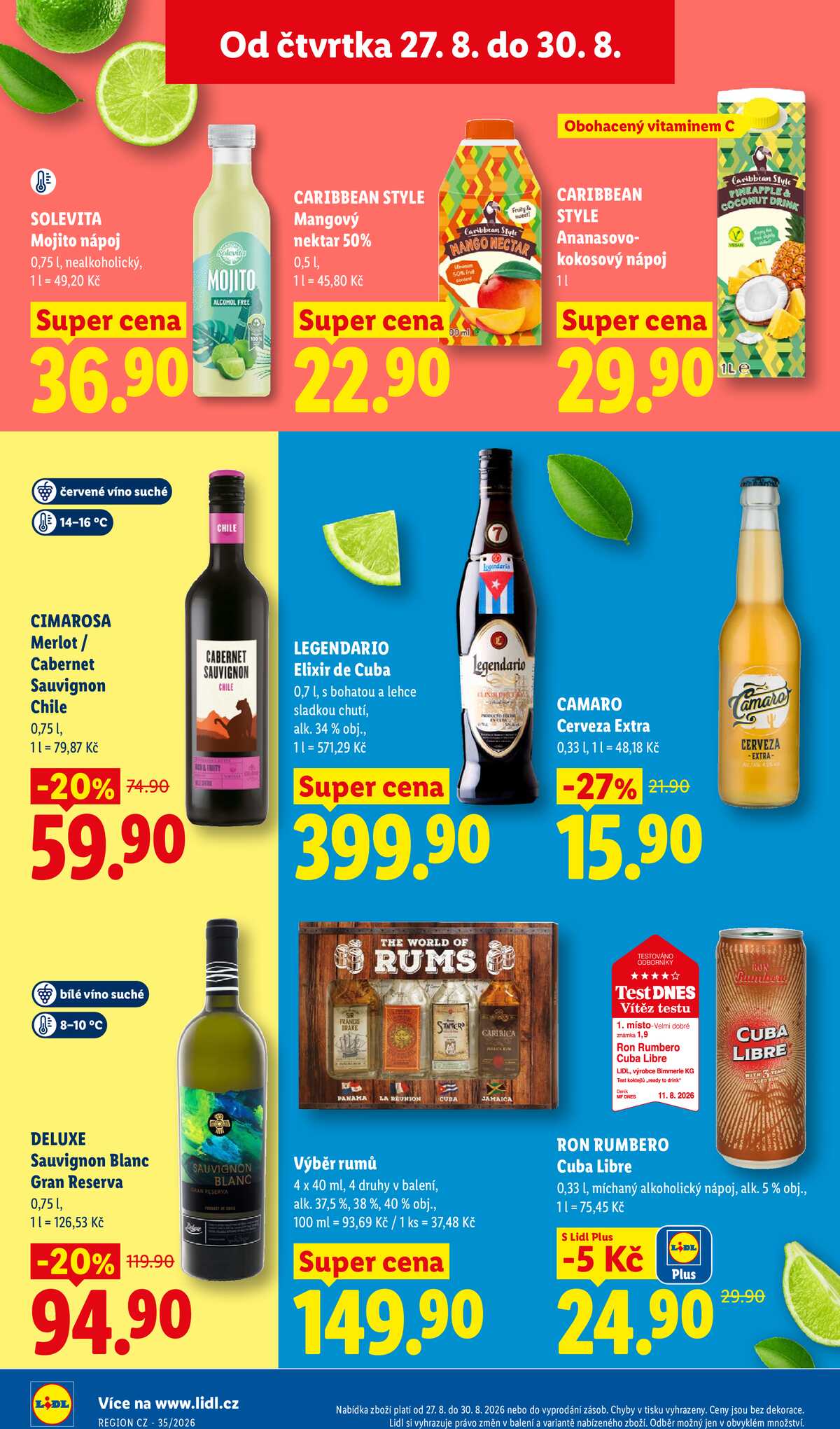 Lidl Čtvrtek od 27.8. do 30.8.2026 strana 26