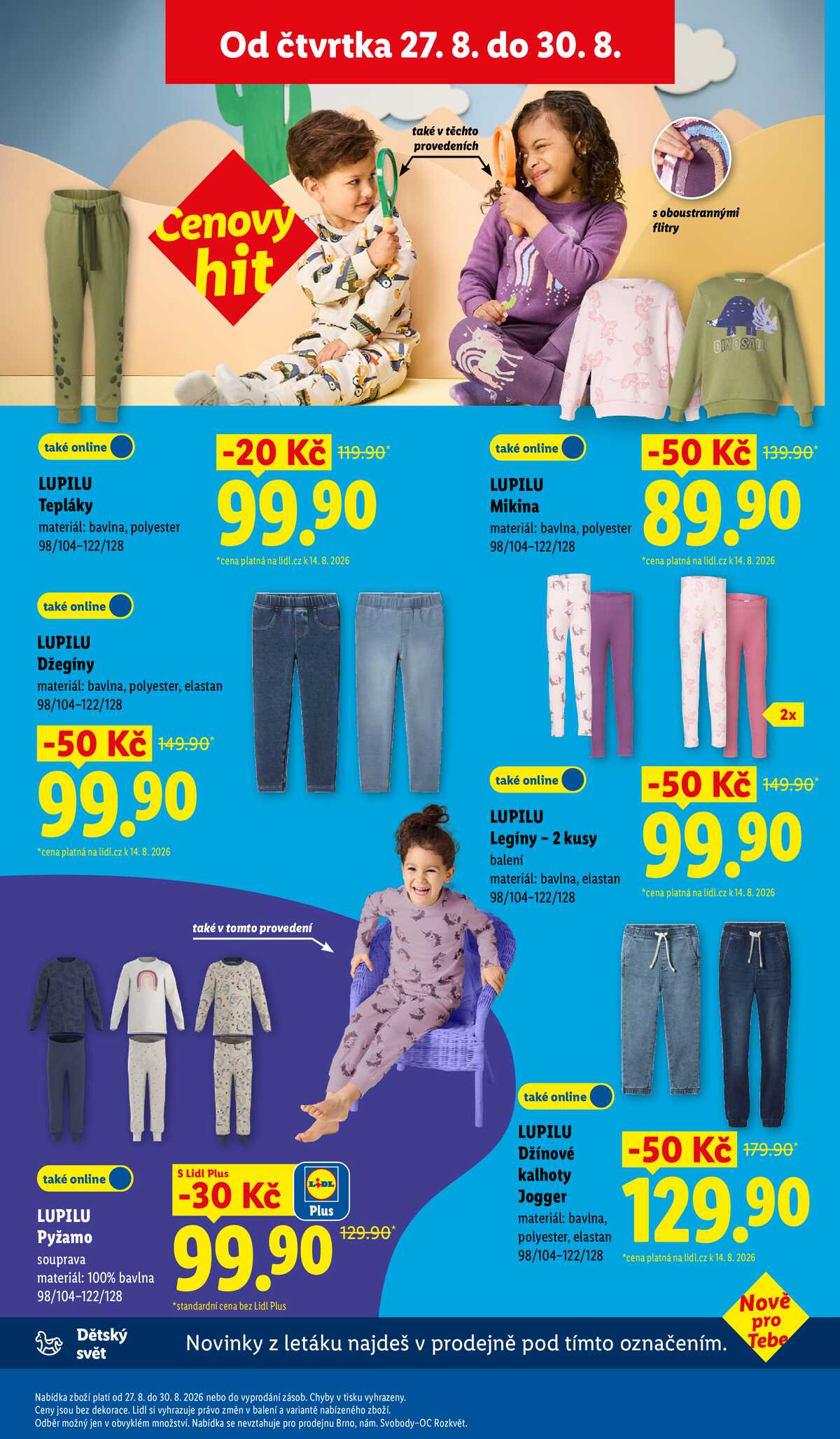 Lidl Čtvrtek od 27.8. do 30.8.2026 strana 43