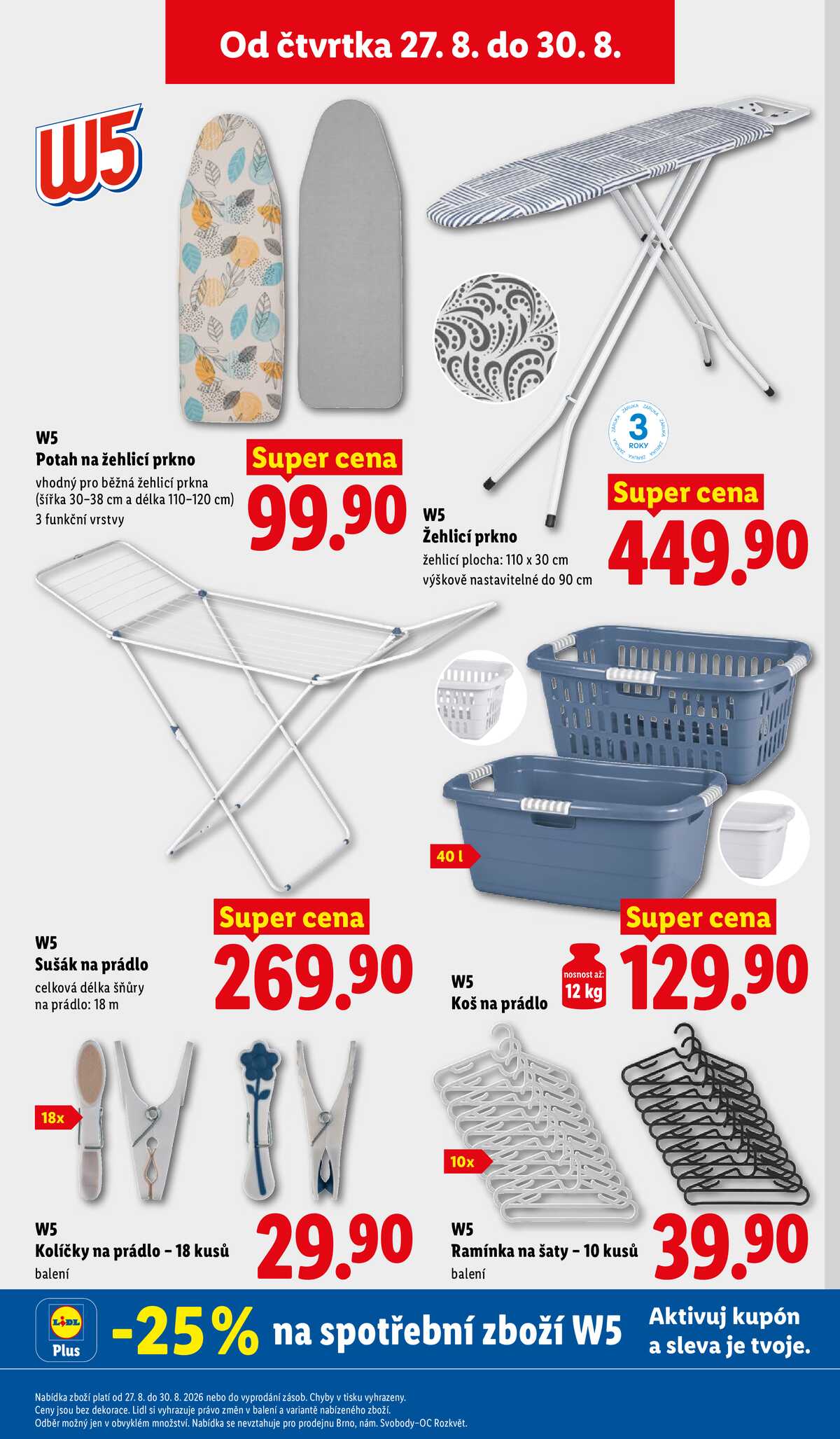 Lidl Spotřební zboží 24.8. - 30.8. strana 27