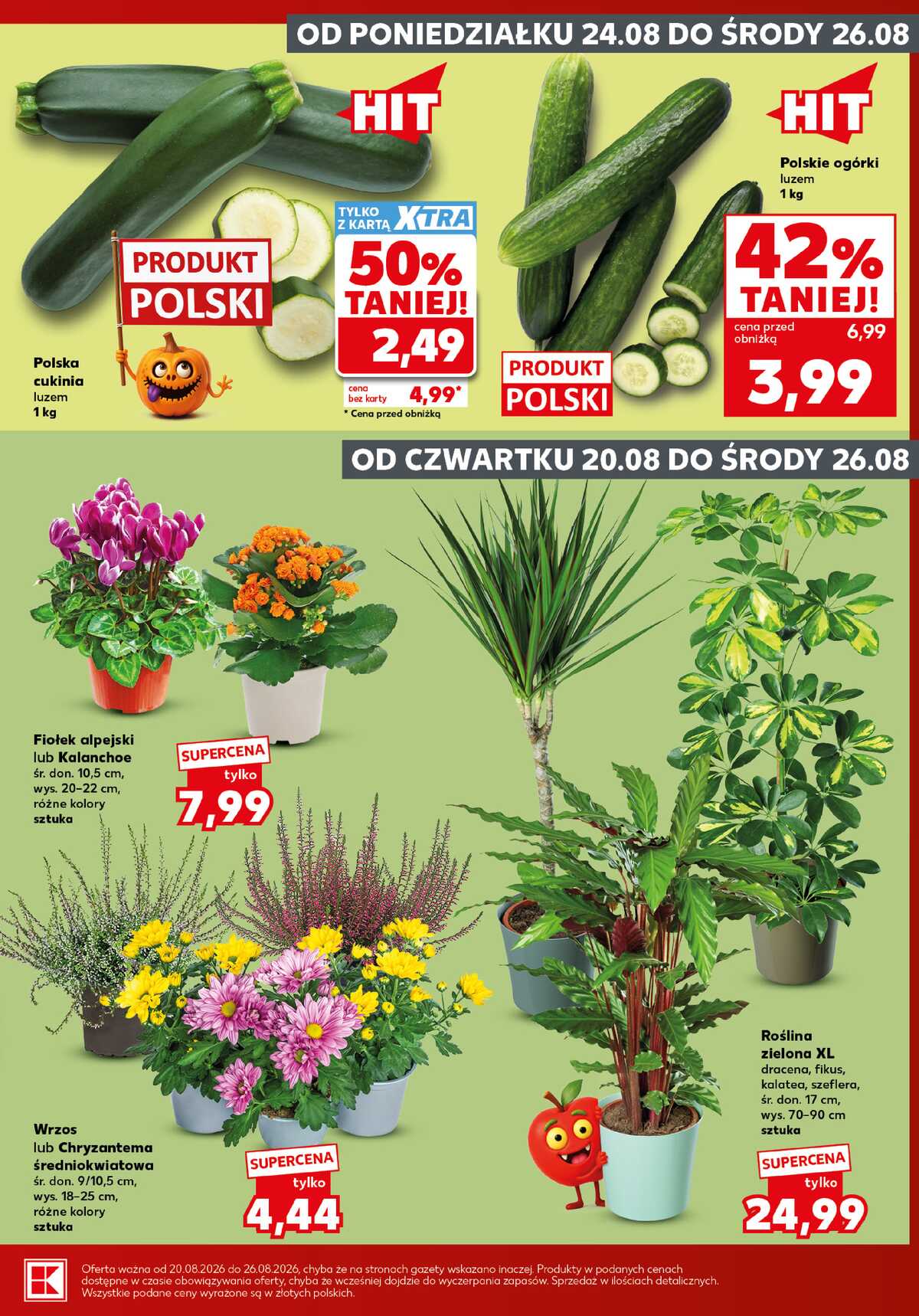 Leták Kaufland Polsko 24.8.-26.8.2026 - Silný start strana 3