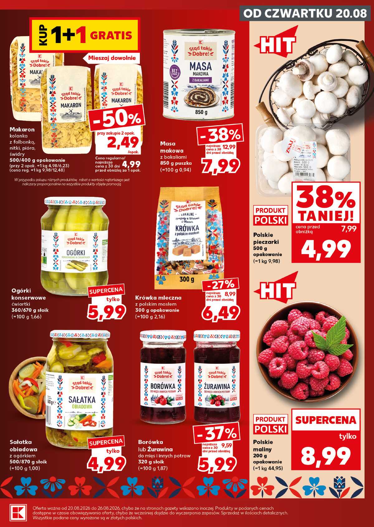 Leták Kaufland Polsko 24.8.-26.8.2026 - Silný start strana 13