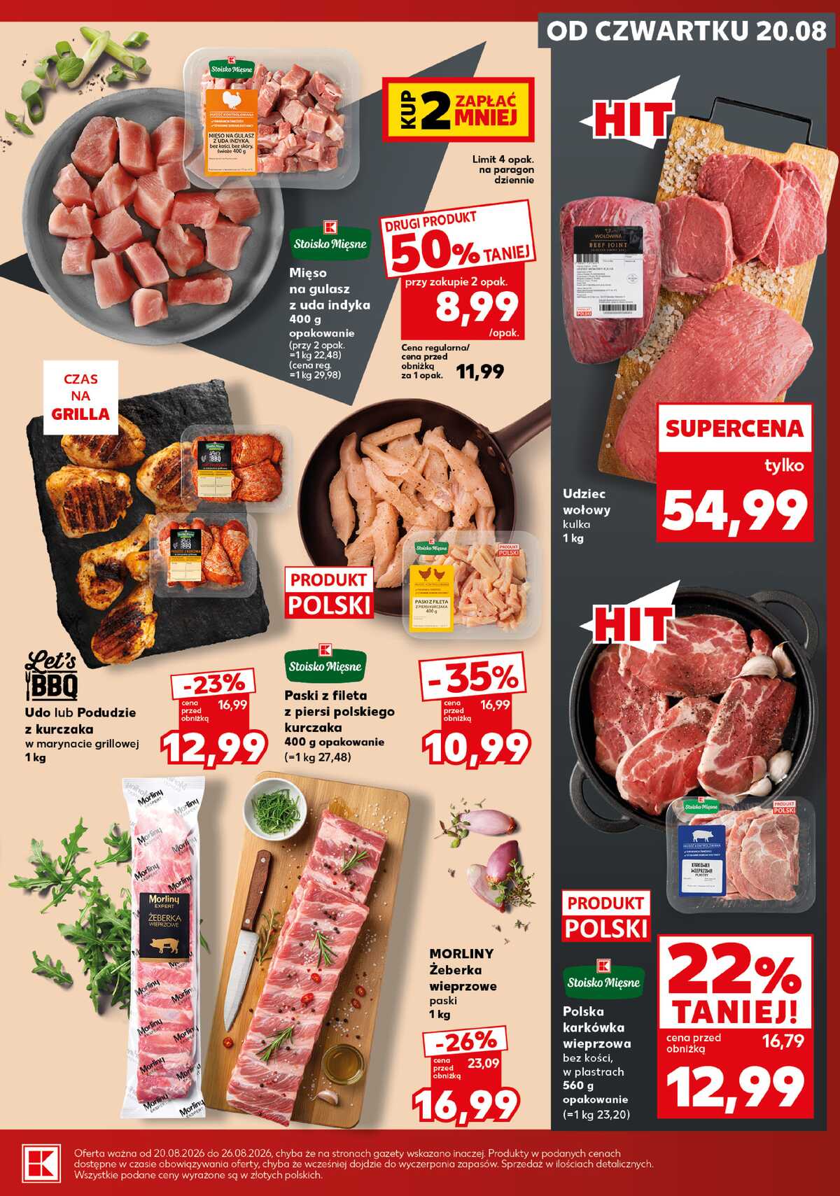Leták Kaufland Polsko 24.8.-26.8.2026 - Silný start strana 15