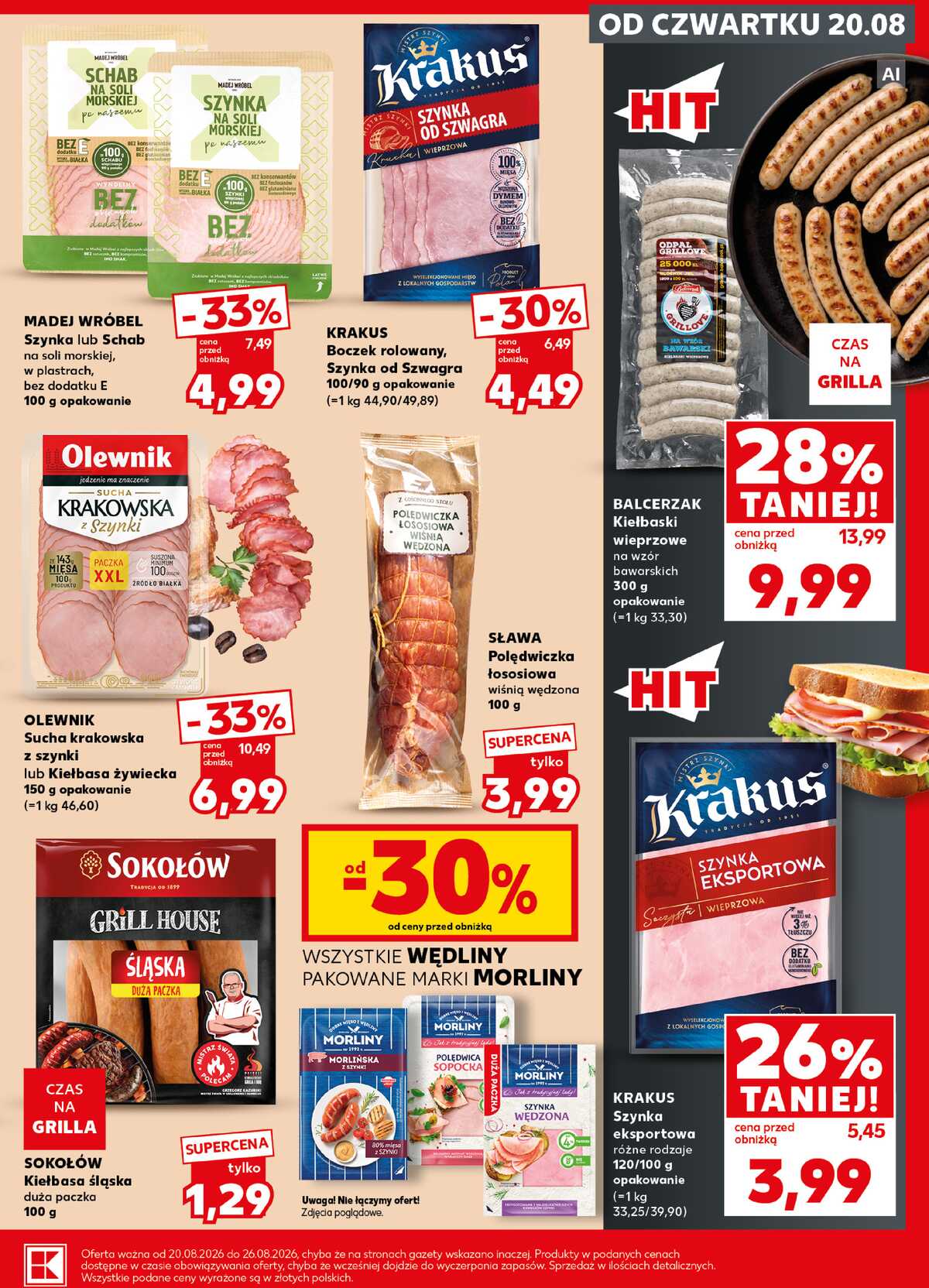 Leták Kaufland Polsko 24.8.-26.8.2026 - Silný start strana 19