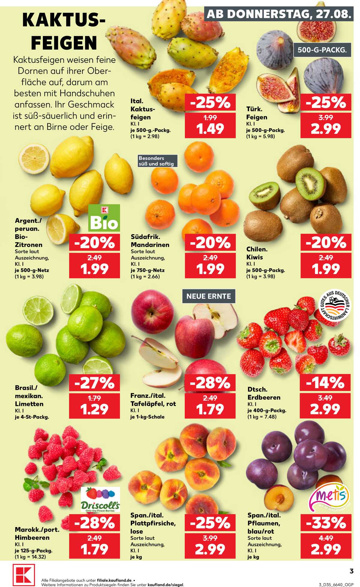 Leták Kaufland Německo 27.8.-2.9.2026 strana 3