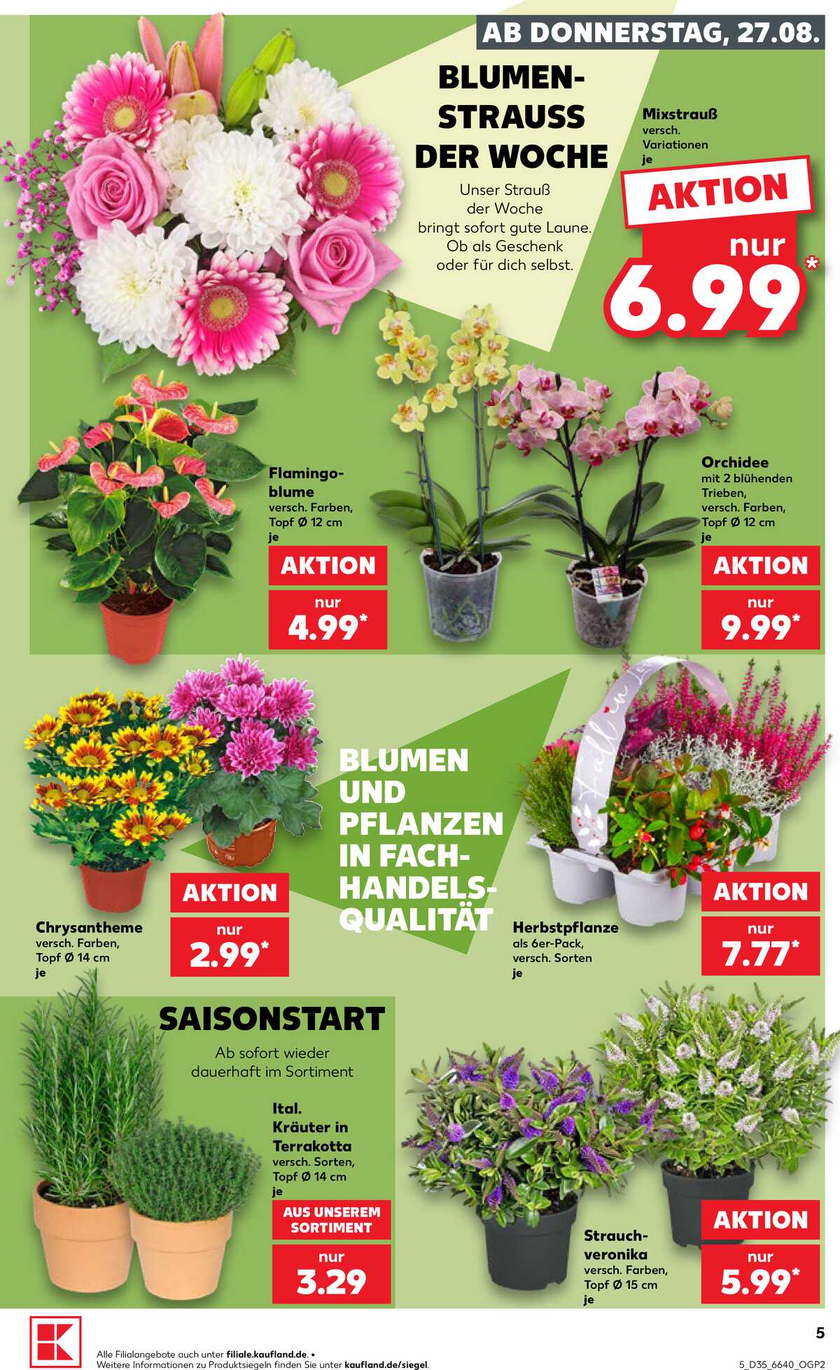 Leták Kaufland Německo 27.8.-2.9.2026 strana 5