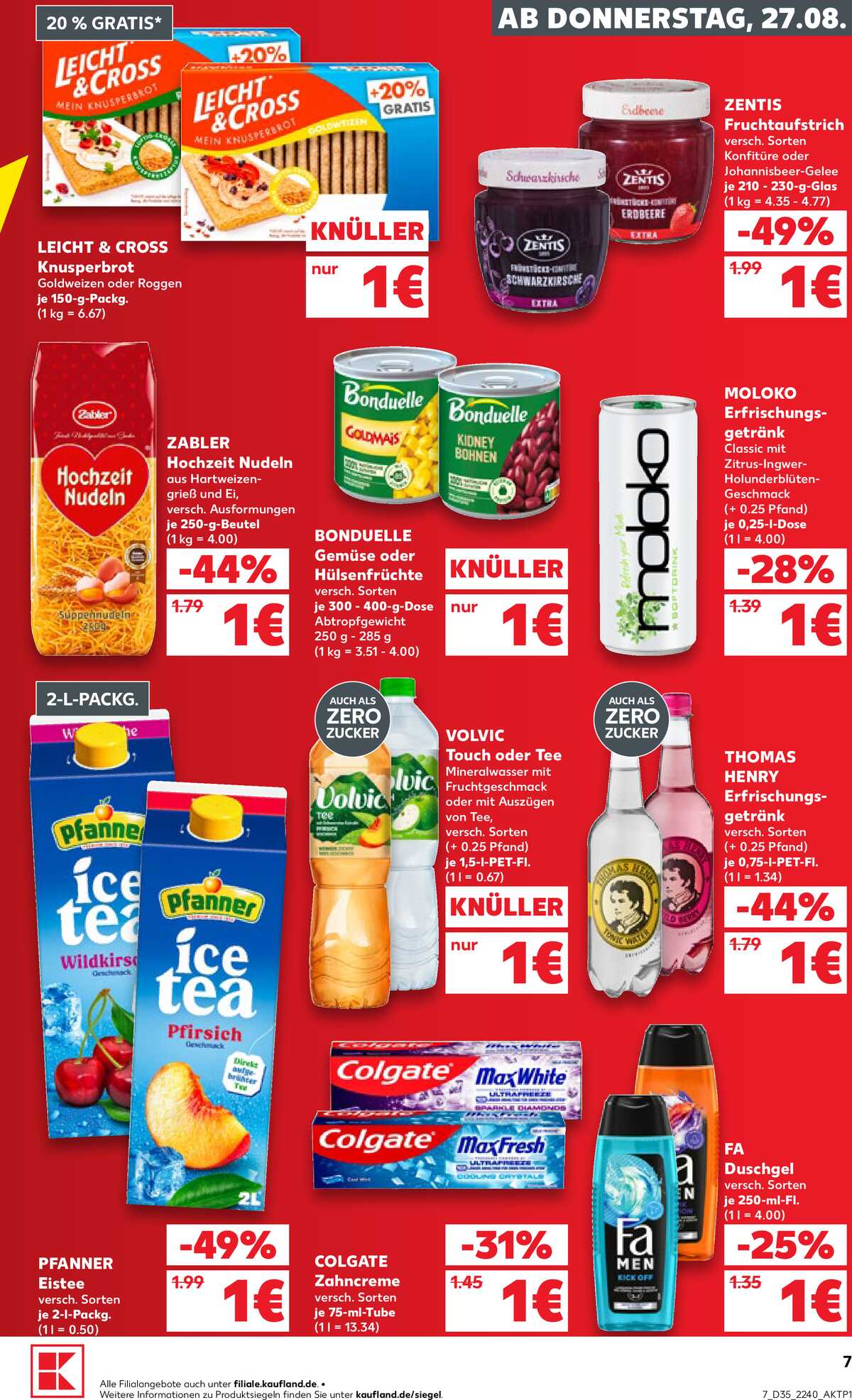 Leták Kaufland Německo 27.8.-2.9.2026 strana 7