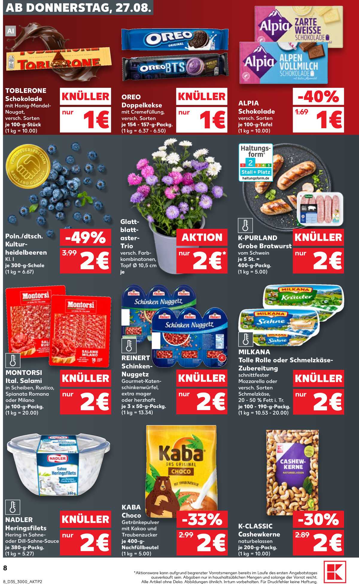 Leták Kaufland Německo 27.8.-2.9.2026 strana 8
