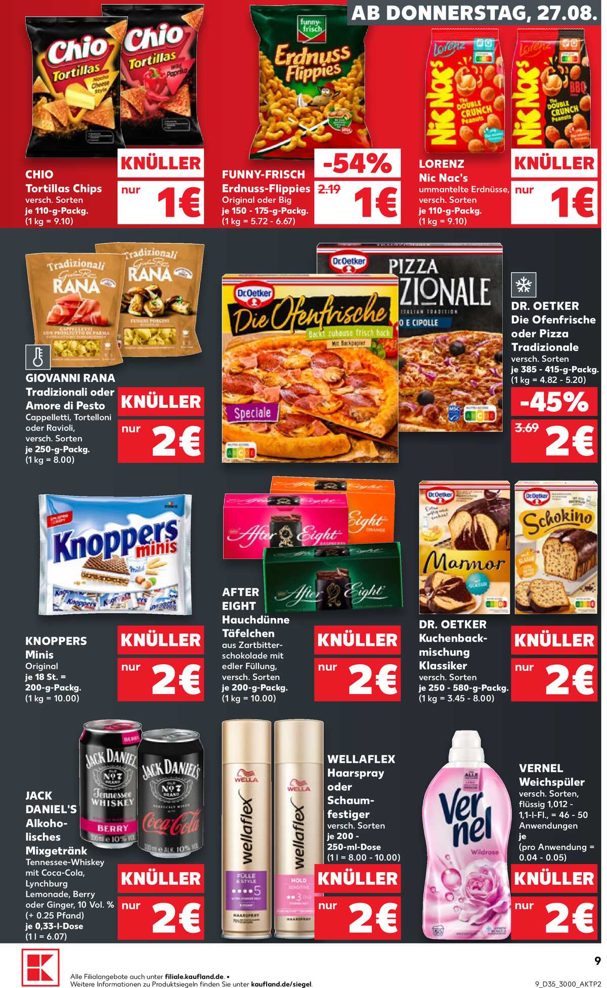 Leták Kaufland Německo 27.8.-2.9.2026 strana 9