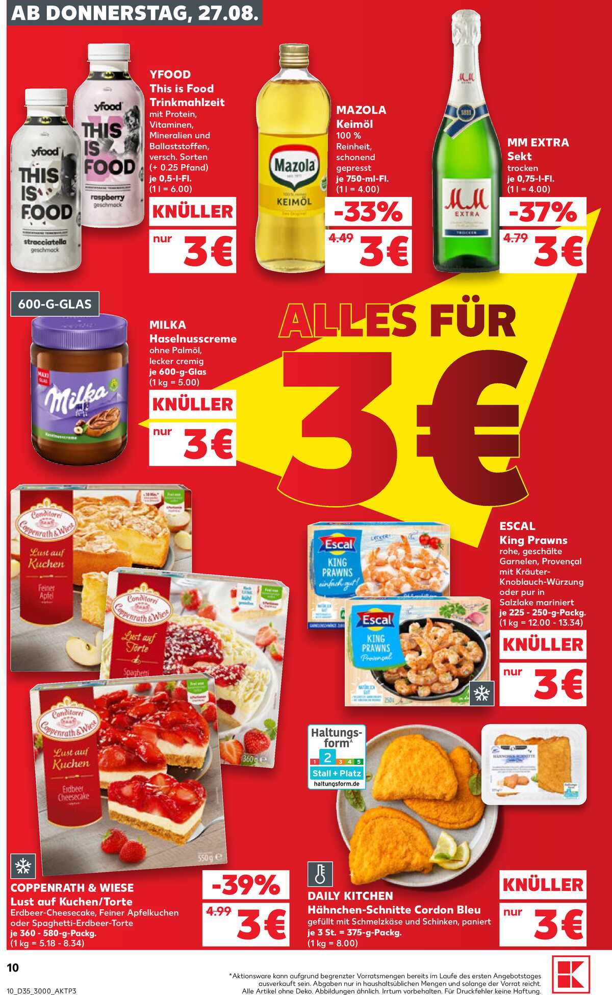Leták Kaufland Německo 27.8.-2.9.2026 strana 10