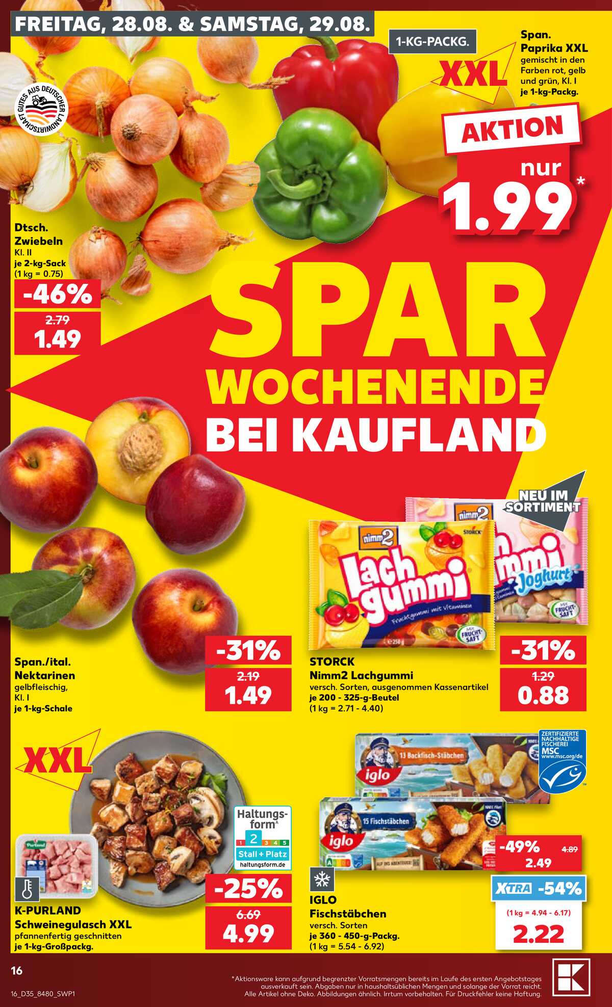 Leták Kaufland Německo 27.8.-2.9.2026 strana 16