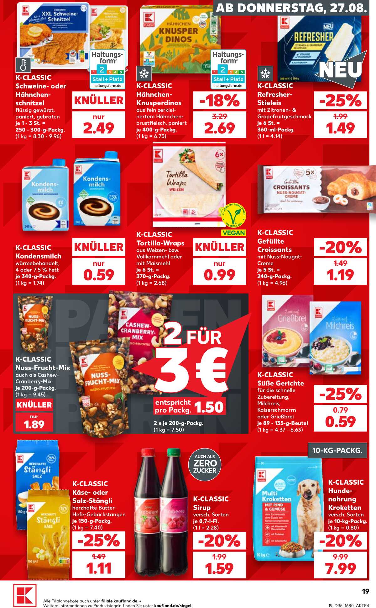Leták Kaufland Německo 27.8.-2.9.2026 strana 19
