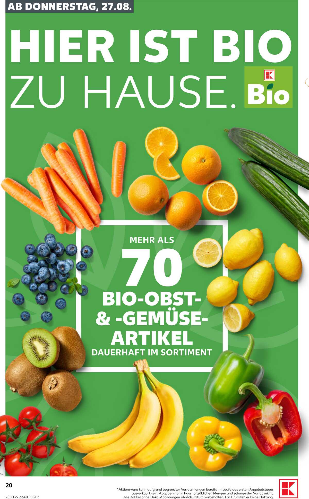 Leták Kaufland Německo 27.8.-2.9.2026 strana 20