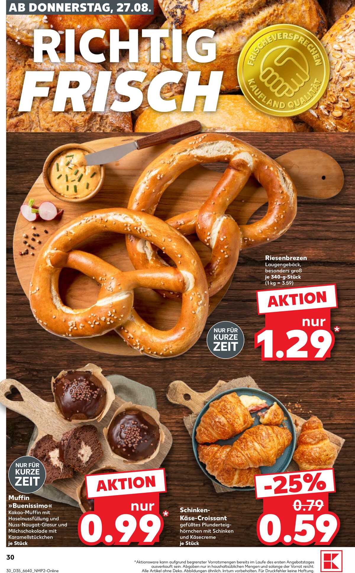 Leták Kaufland Německo 27.8.-2.9.2026 strana 30