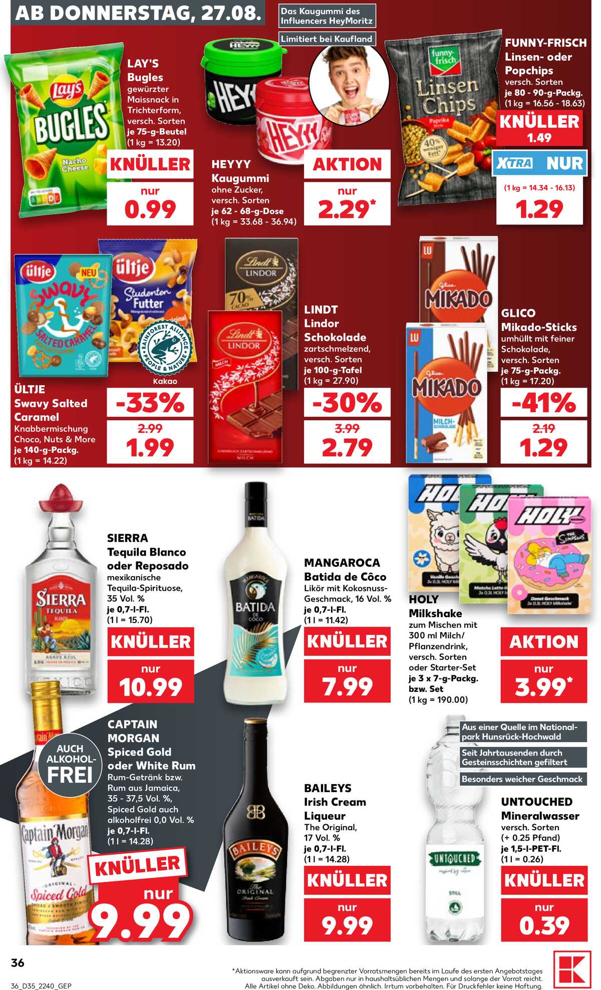 Leták Kaufland Německo 27.8.-2.9.2026 strana 36