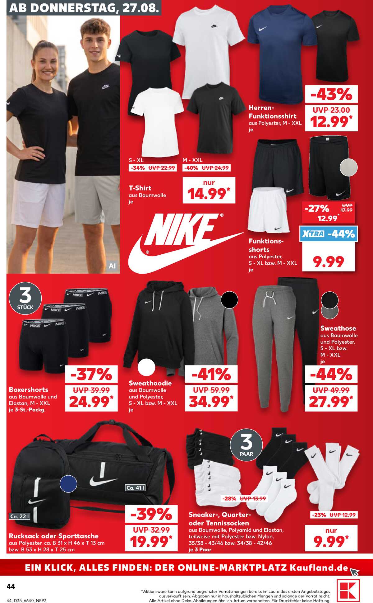 Leták Kaufland Německo 27.8.-2.9.2026 strana 44