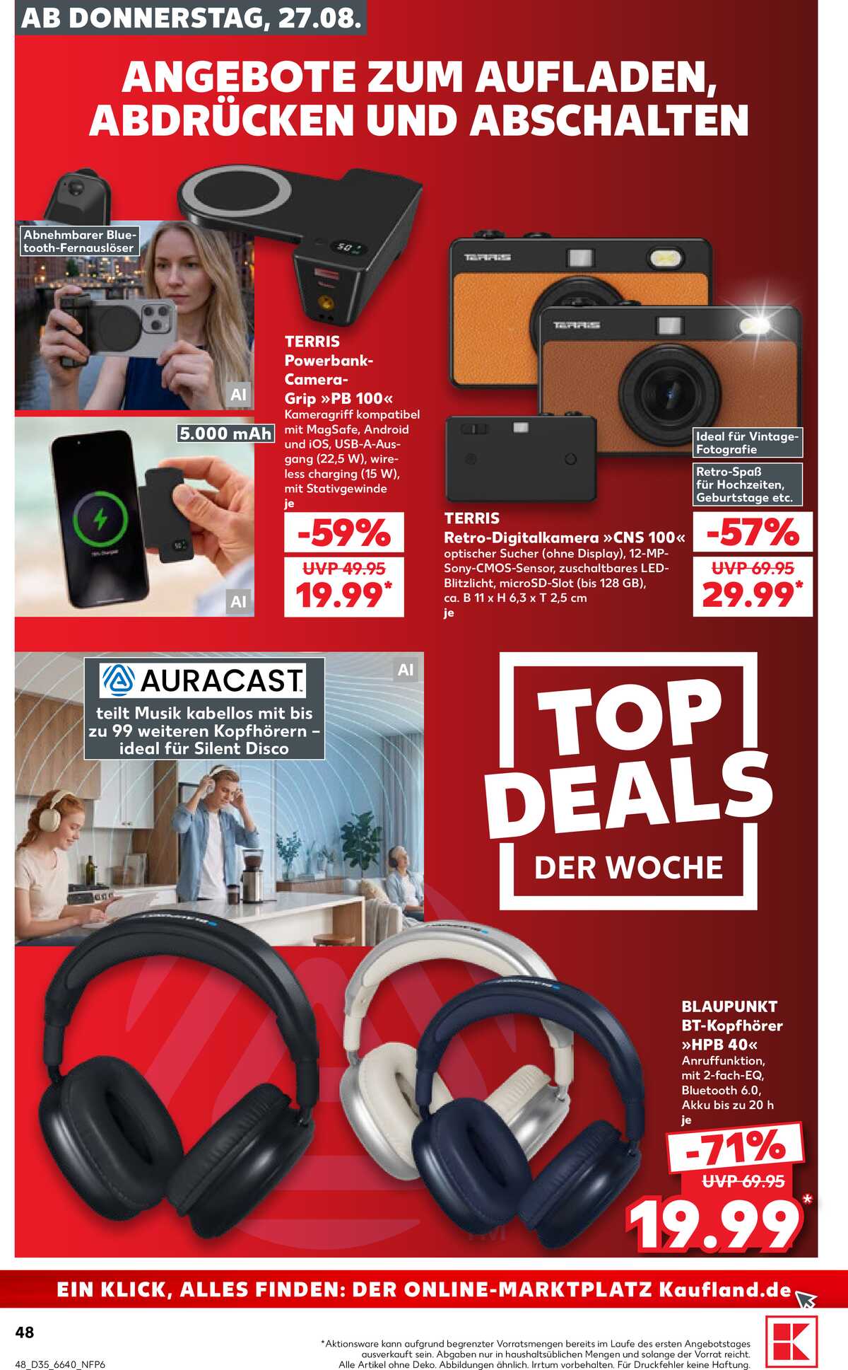 Leták Kaufland Německo 27.8.-2.9.2026 strana 48