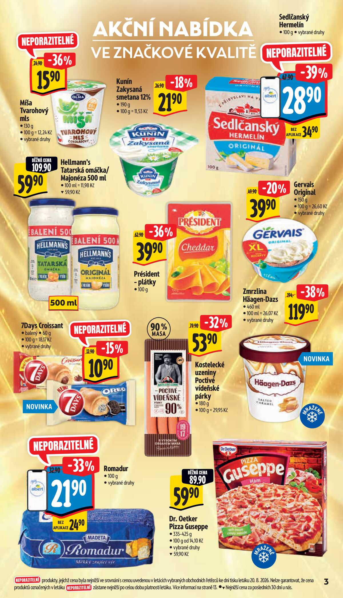 Albert Supermarket od 26.8. do 1.9.2026 strana 3