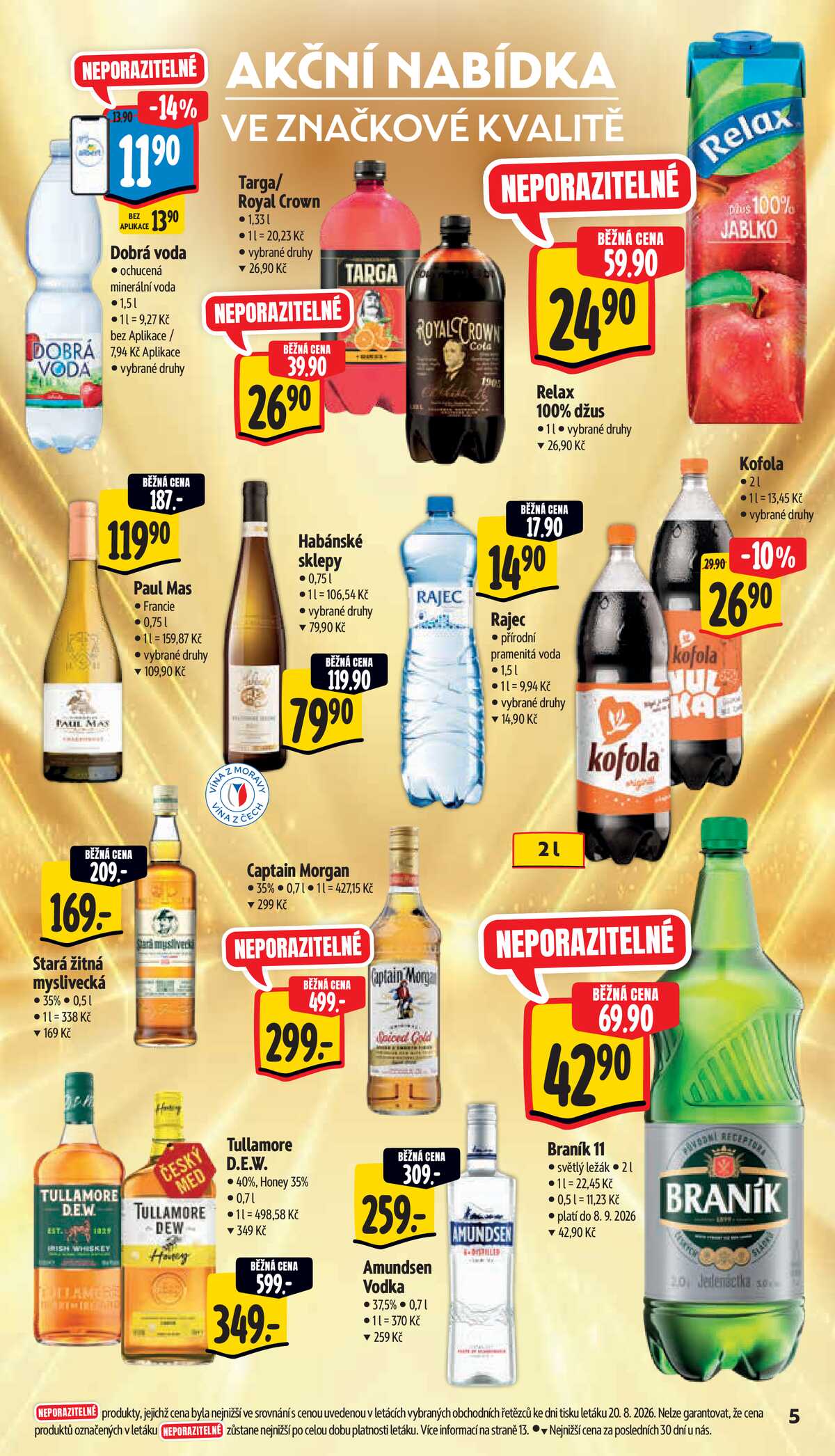 Albert Supermarket od 26.8. do 1.9.2026 strana 5