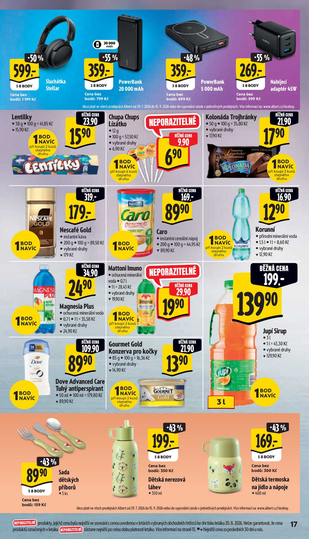 Albert Supermarket od 26.8. do 1.9.2026 strana 23