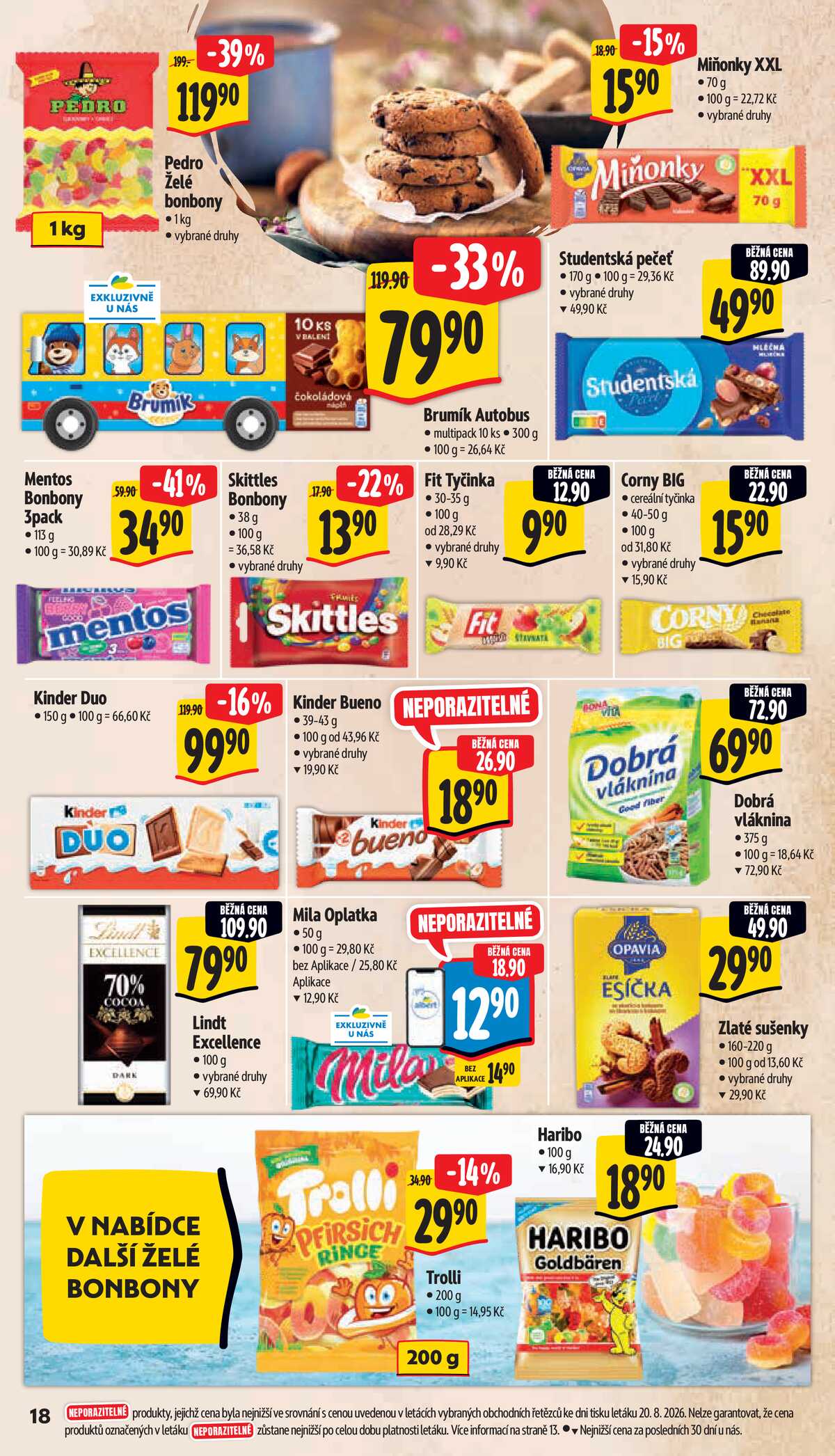 Albert Supermarket od 26.8. do 1.9.2026 strana 24