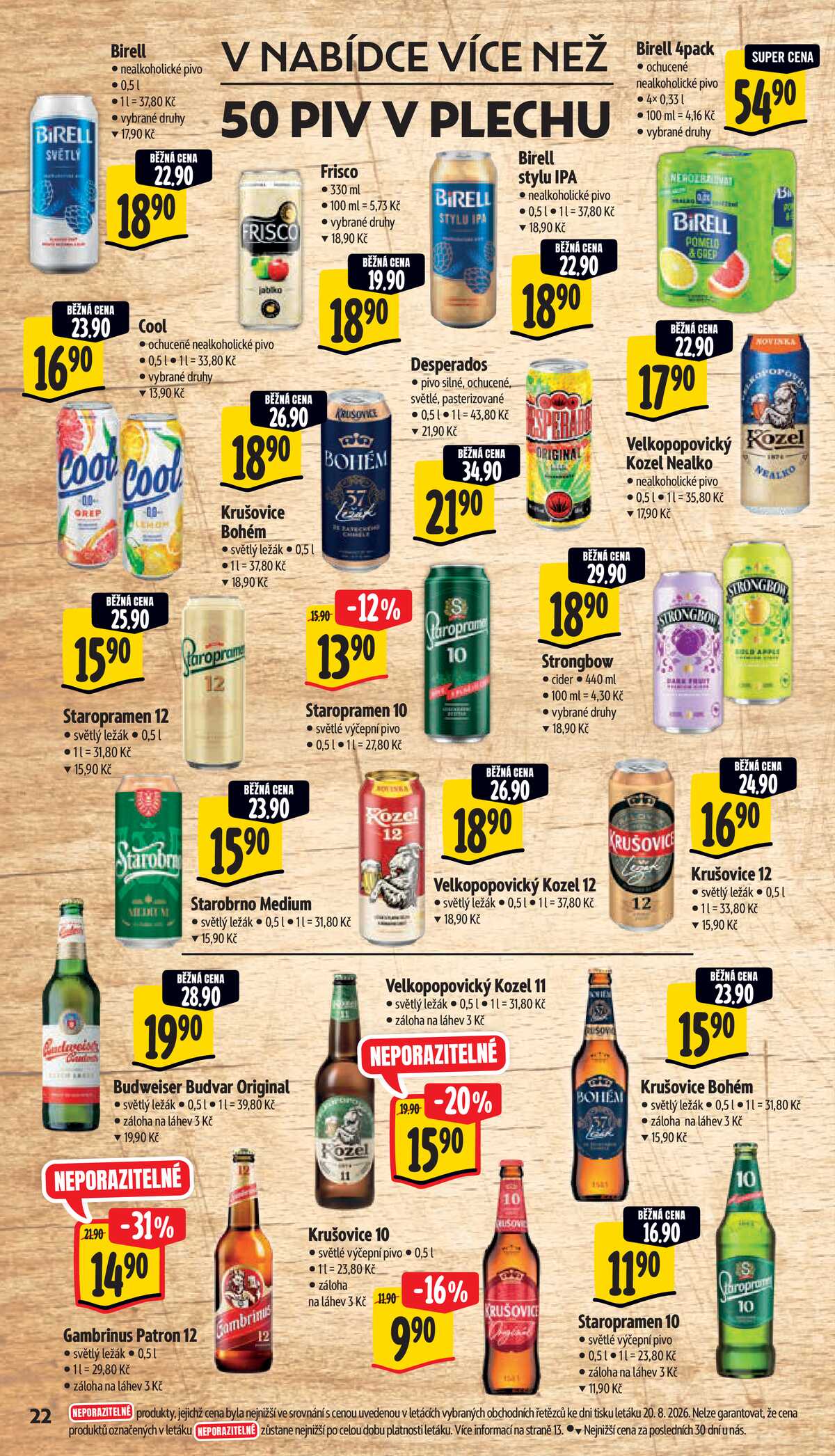 Albert Supermarket od 26.8. do 1.9.2026 strana 28