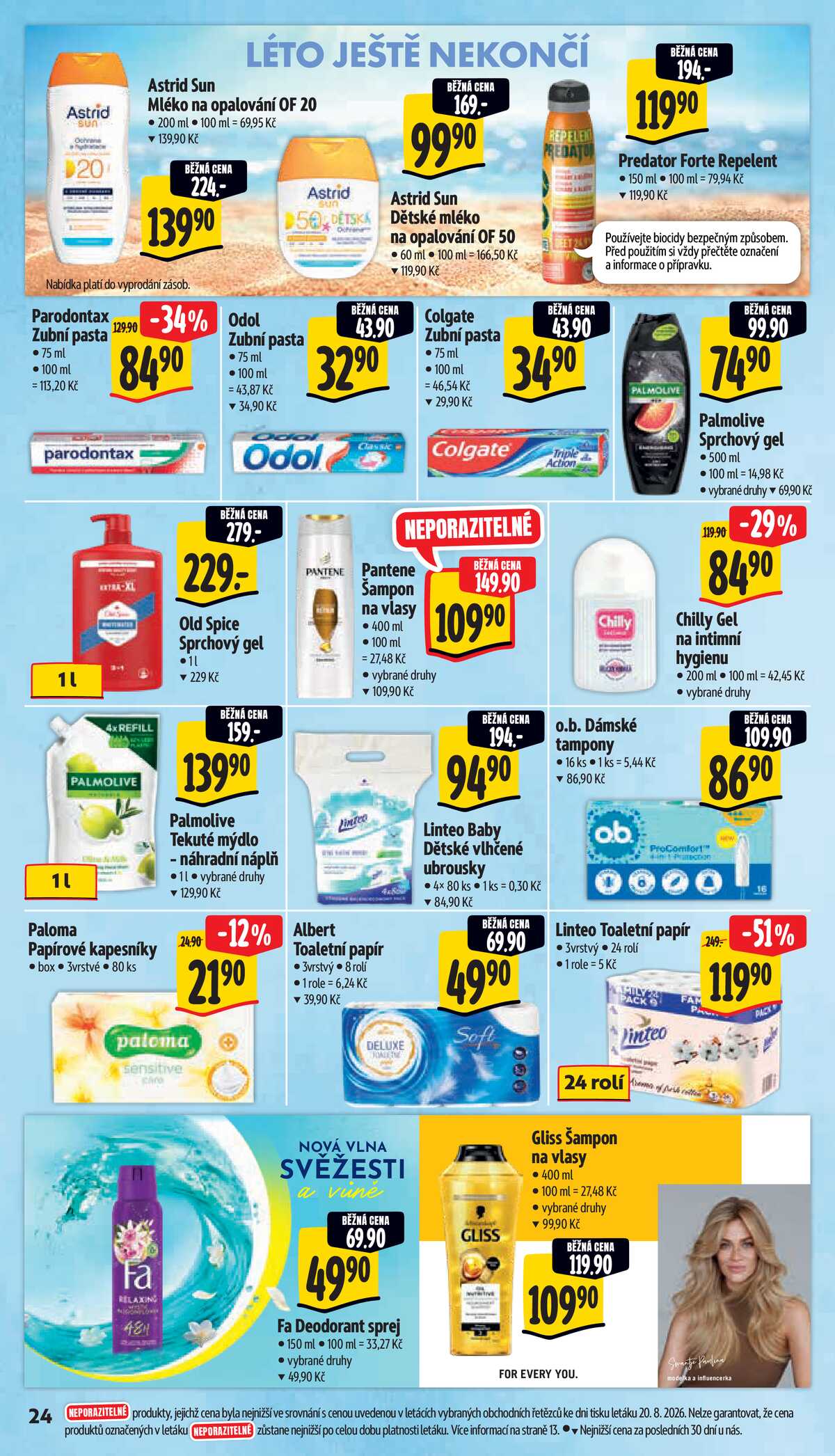 Albert Supermarket od 26.8. do 1.9.2026 strana 30