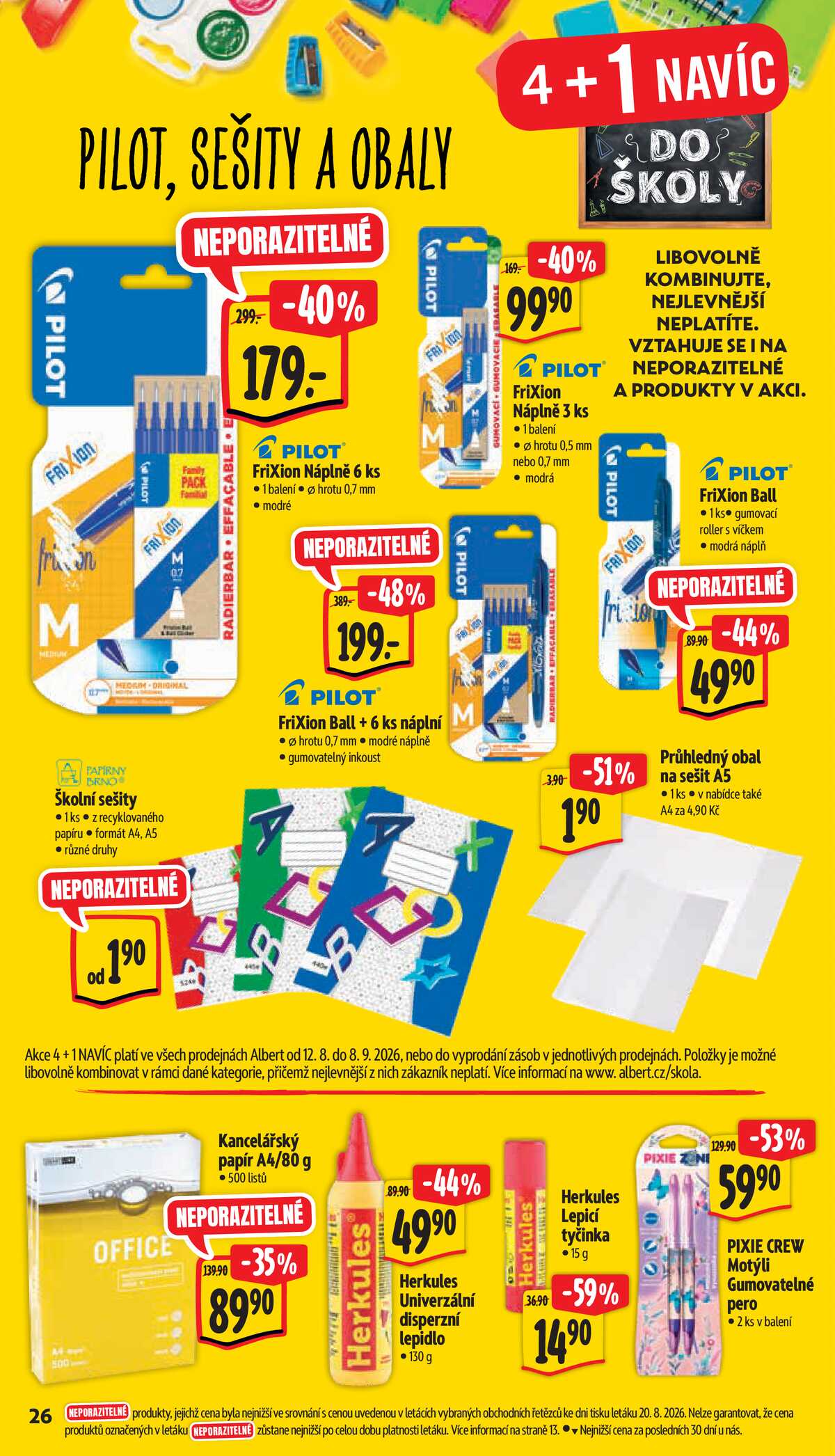Albert Supermarket od 26.8. do 1.9.2026 strana 32