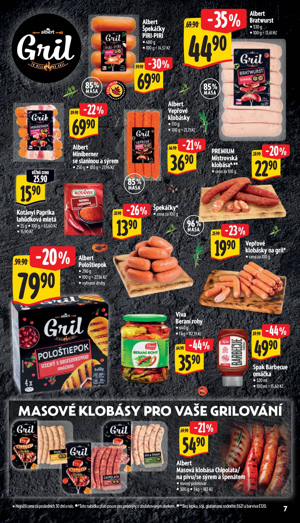 Albert Supermarket od 26.8. do 1.9.2026