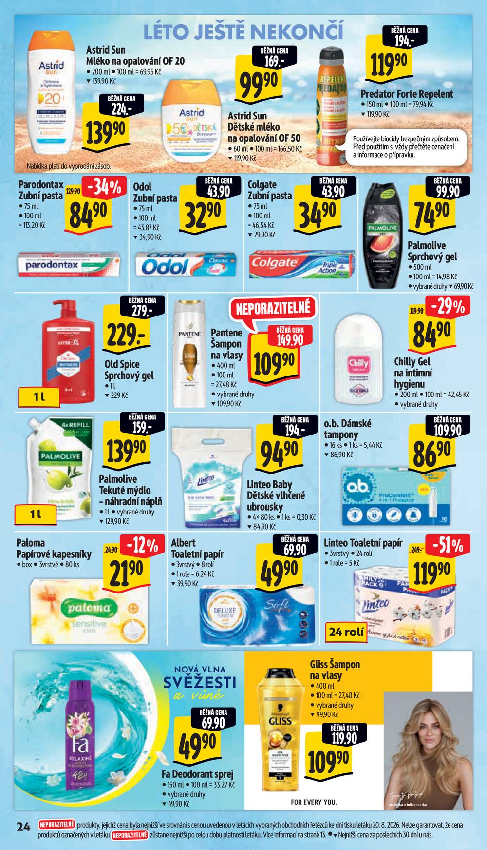 Leták Albert - Albert Supermarket od 26.8. do 1.9.2026 - strana 30 Leták Albert - Albert Supermarket od 26.8. do 1.9.2026 - strana 30