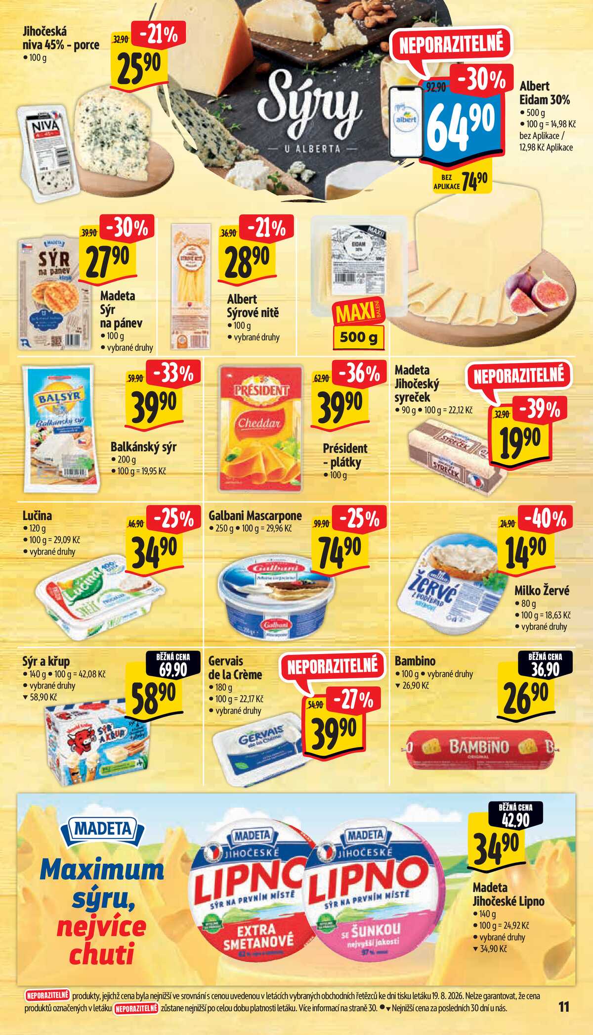 Albert  Hypermarket od 26.8. do 1.9.2026 strana 13