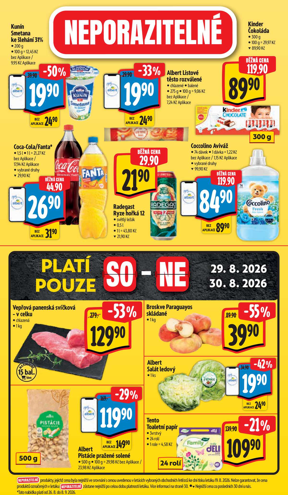 Albert  Hypermarket od 26.8. do 1.9.2026 strana 49