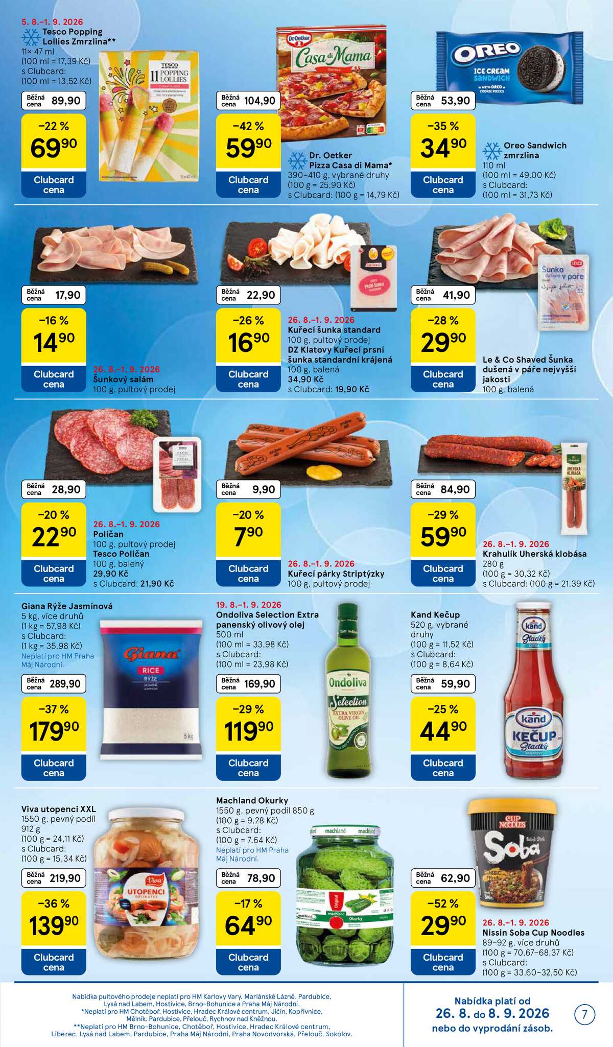 Tesco hypermarkety od 26.8. do 1.9.2026 strana 7
