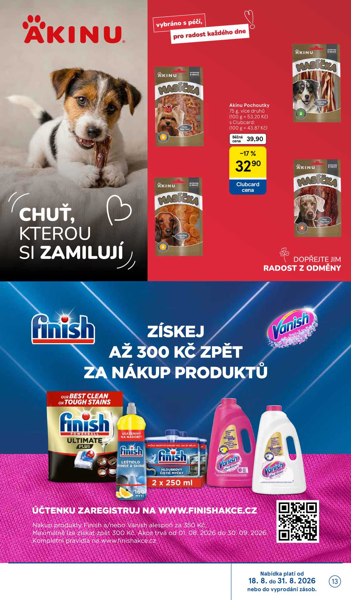 Tesco hypermarkety od 26.8. do 1.9.2026 strana 13