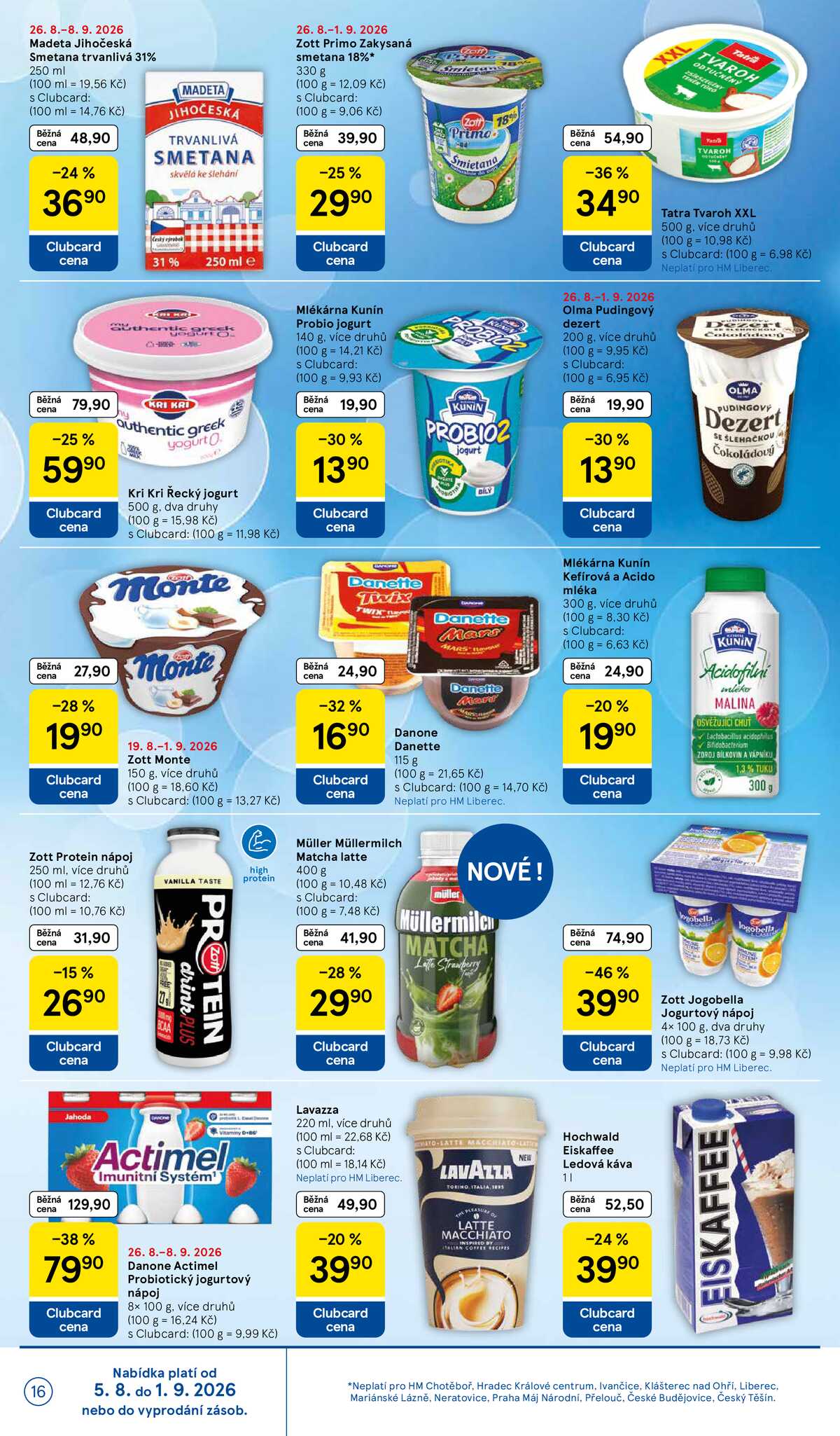 Tesco hypermarkety od 26.8. do 1.9.2026 strana 16