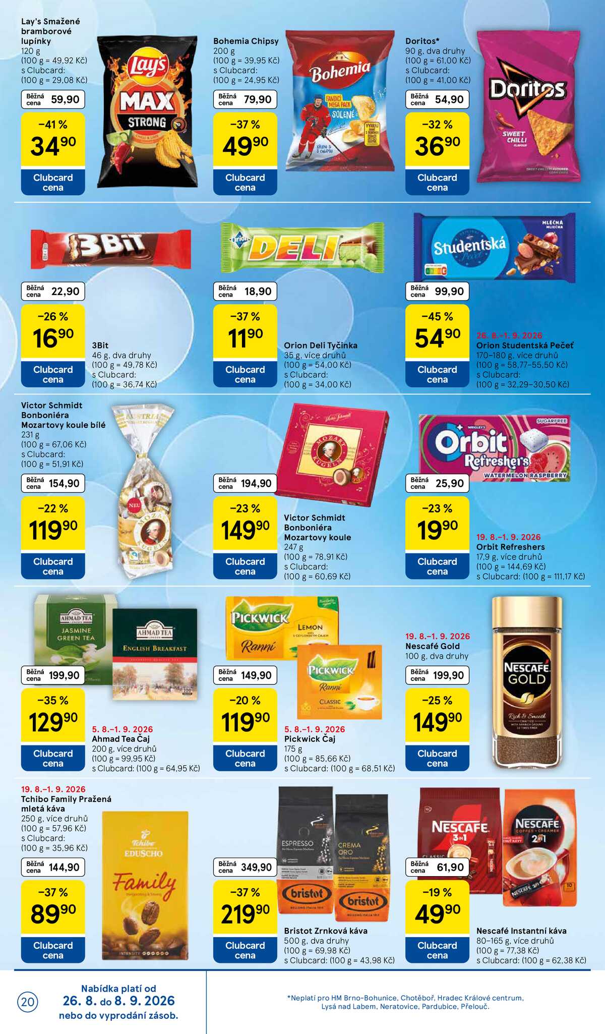 Tesco hypermarkety od 26.8. do 1.9.2026 strana 20