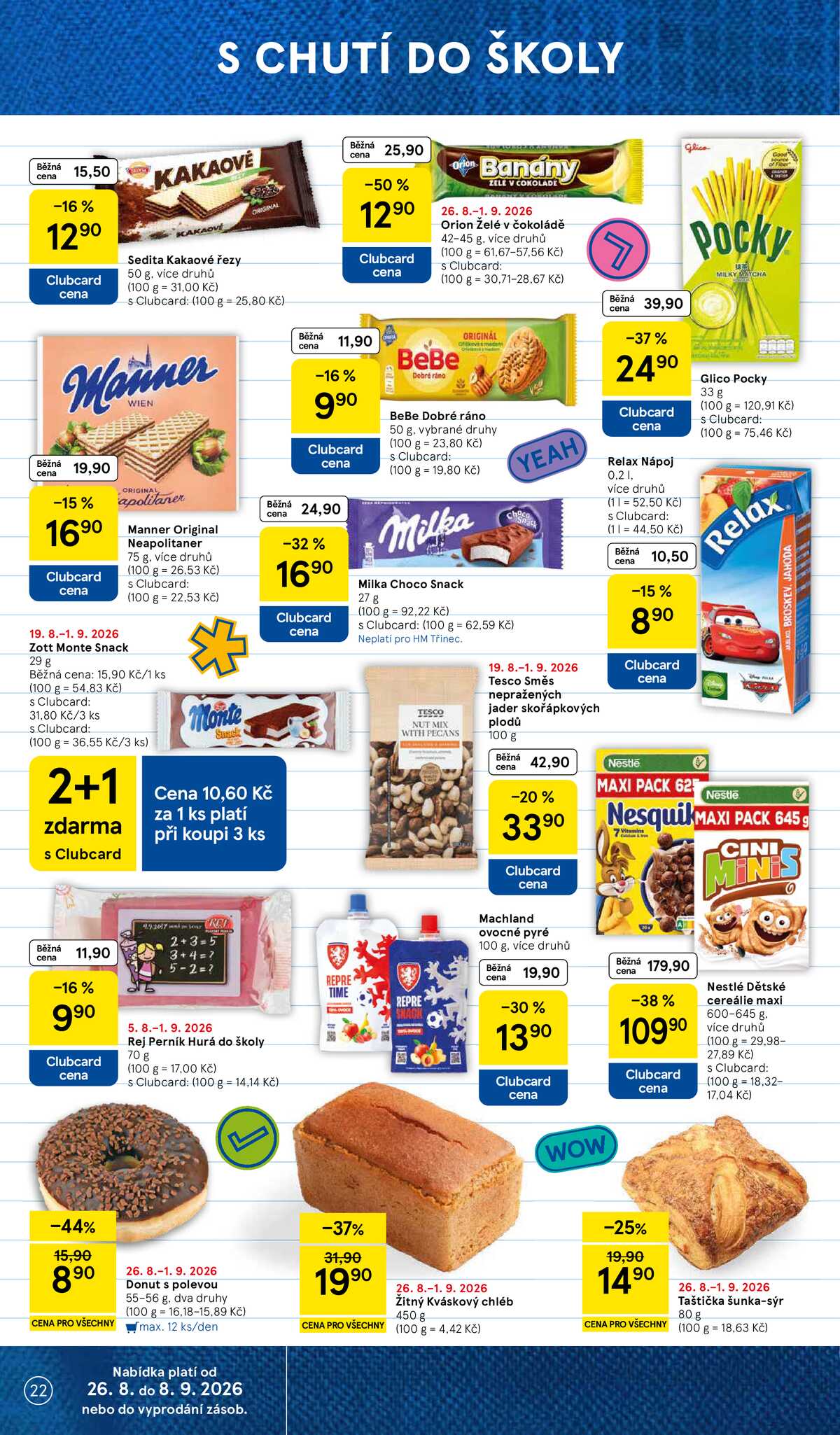 Tesco hypermarkety od 26.8. do 1.9.2026 strana 22