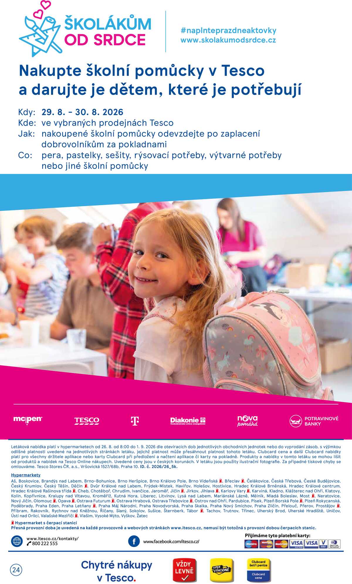 Tesco hypermarkety od 26.8. do 1.9.2026 strana 24